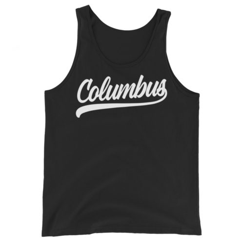 Script Columbus Columbus Script Unisex Tank Top | Ohio on High